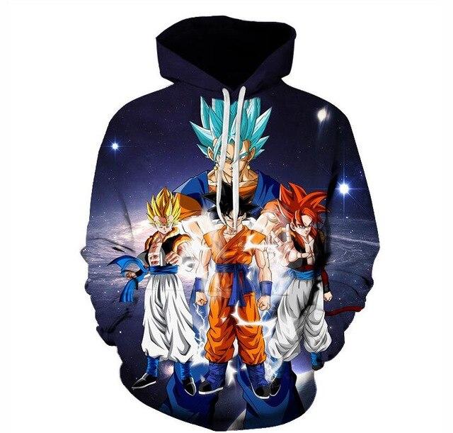 Son Goku Dragon Ball Z 3D Pullover Hoodie V48