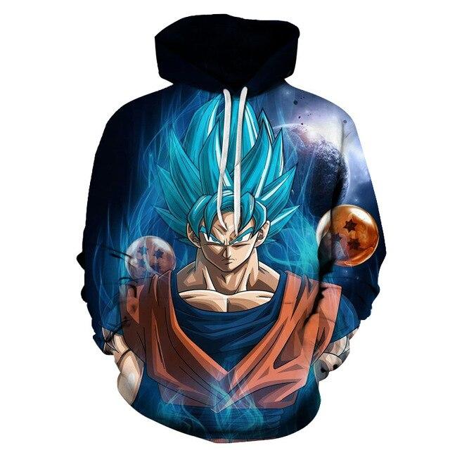 Son Goku Dragon Ball Z 3D Pullover Hoodie V49