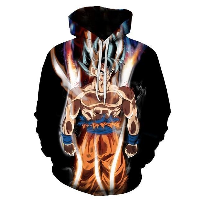 Son Goku Dragon Ball Z 3D Pullover Hoodie V53