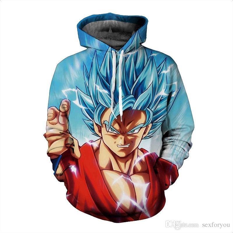 Son Goku Dragon Ball Z 3D Pullover Hoodie V58