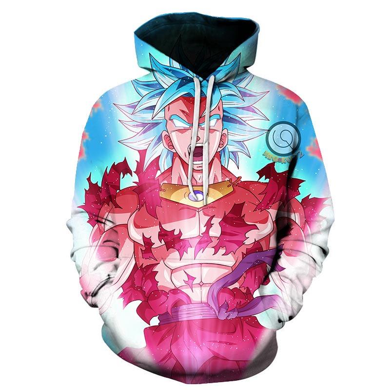 Son Goku Dragon Ball Z 3D Pullover Hoodie V6