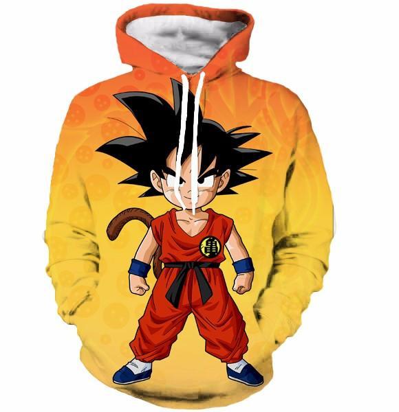 Son Goku Dragon Ball Z 3D Pullover Hoodie V60