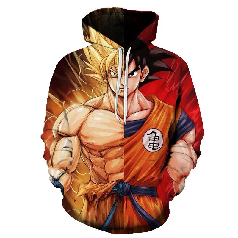 Son Goku Dragon Ball Z 3D Pullover Hoodie V61