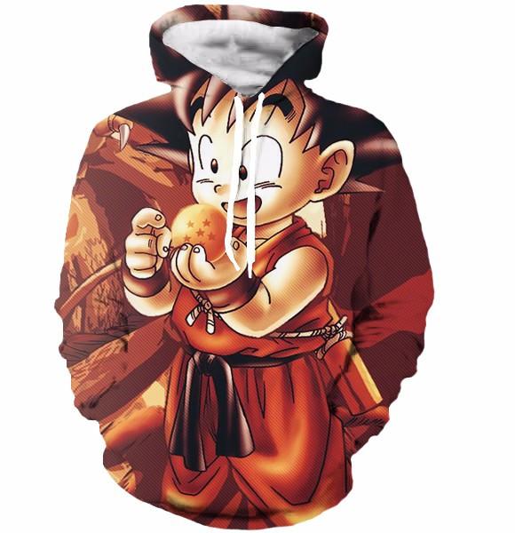 Son Goku Dragon Ball Z 3D Pullover Hoodie V69