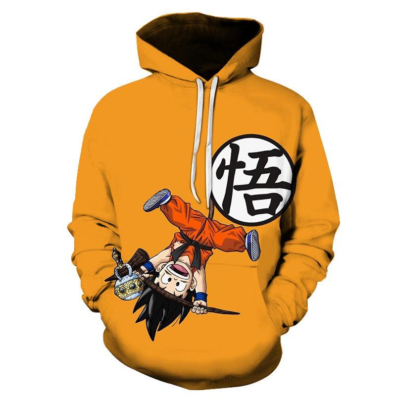 Son Goku Dragon Ball Z 3D Pullover Hoodie V7