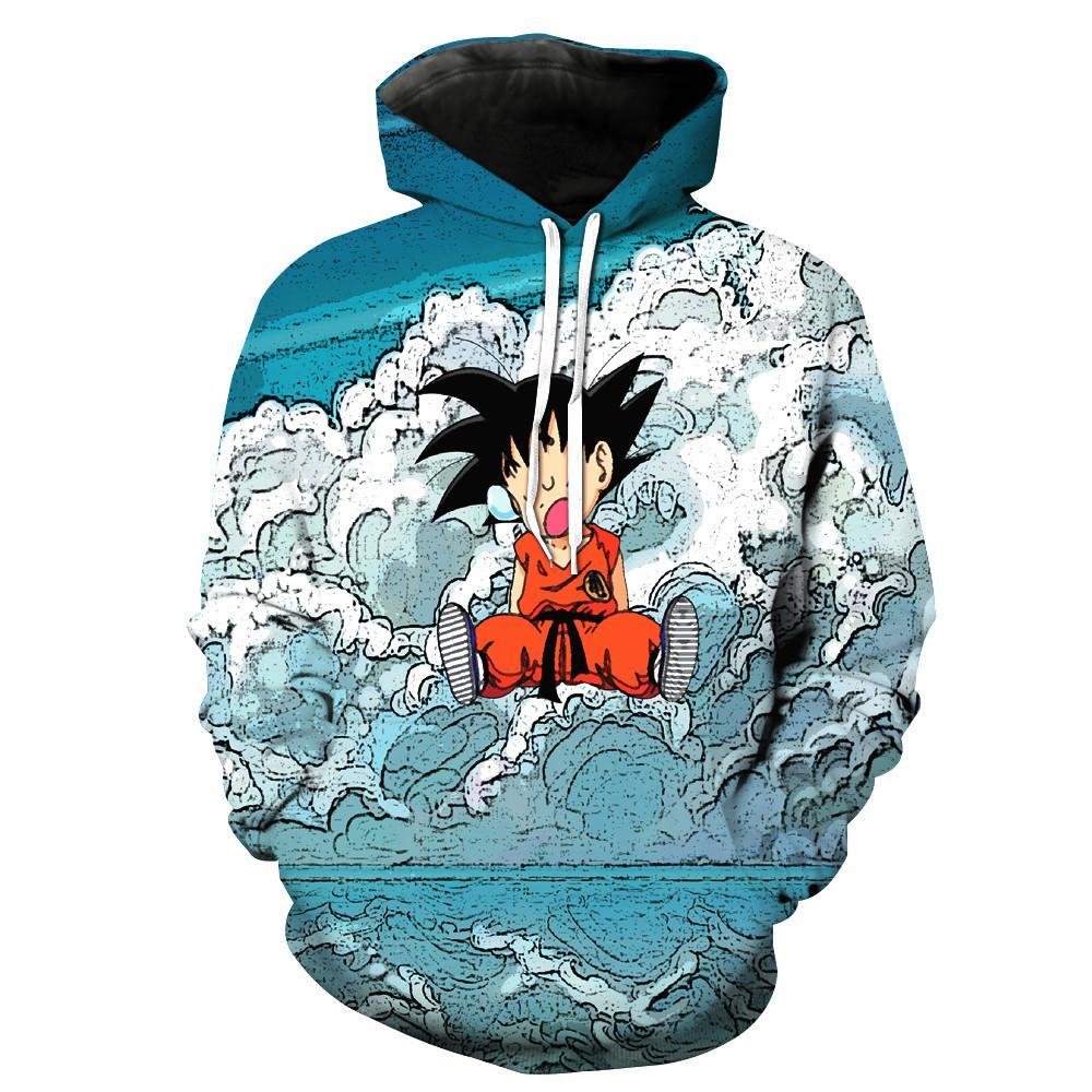 Son Goku Dragon Ball Z 3D Pullover Hoodie V70