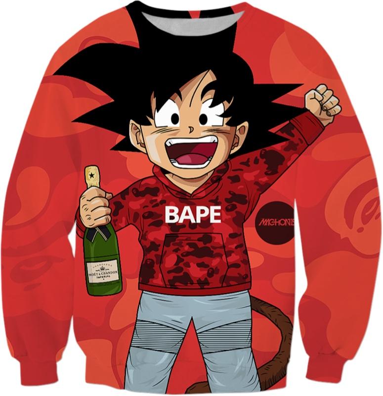 Son Goku Dragon Ball Z 3D Sweatshirt V23