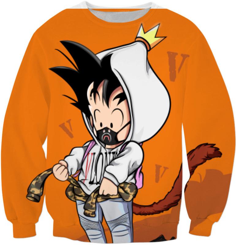 Son Goku Dragon Ball Z 3D Sweatshirt V4