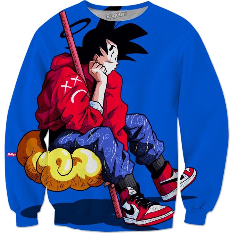 Son Goku Dragon Ball Z 3D Sweatshirt V5