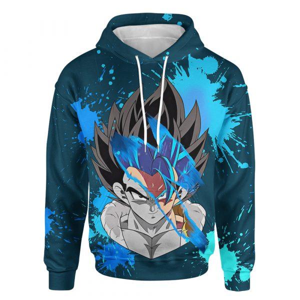 Son Goku Super Saiyan Paint Dragon Ball Z 3D Hoodie