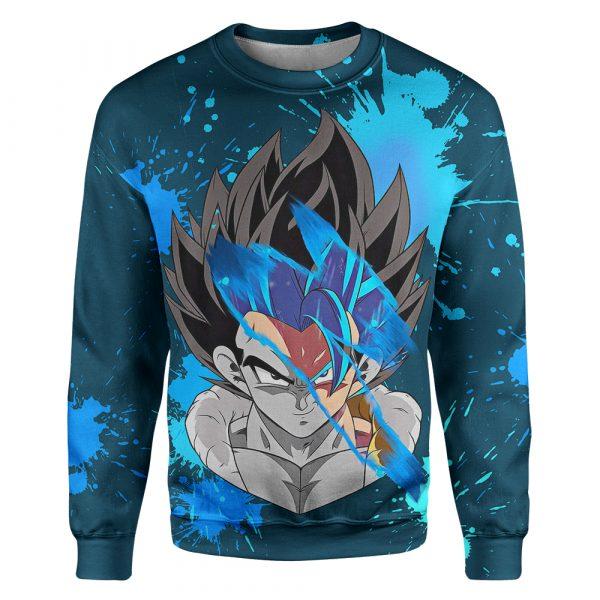 Son Goku Super Saiyan Paint Dragon Ball Z 3D Sweatshirt