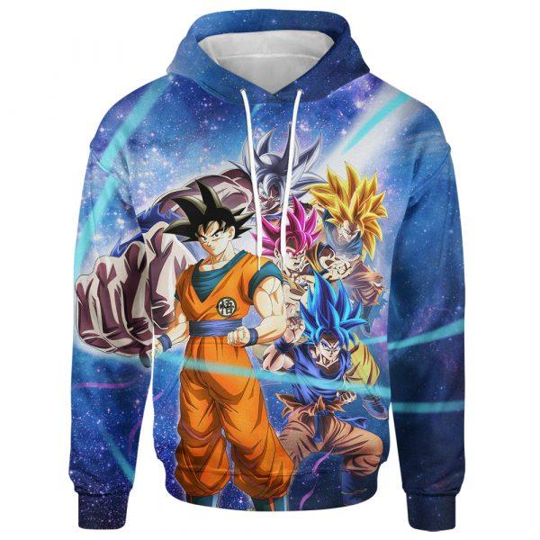 Son Goku Super Saiyan Version Dragon Ball Z 3D Hoodie