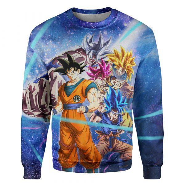 Son Goku Super Saiyan Version Dragon Ball Z 3D Sweatshirt