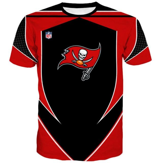 Tampa Bay Buccaneers Logo 3D Printed T-Shirt