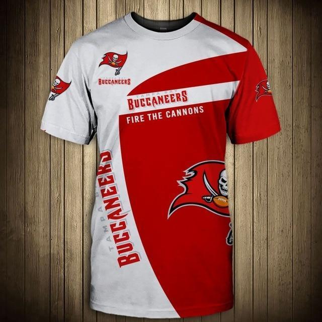 Tampa Bay Buccaneers Symbol 3D Printed T-Shirt