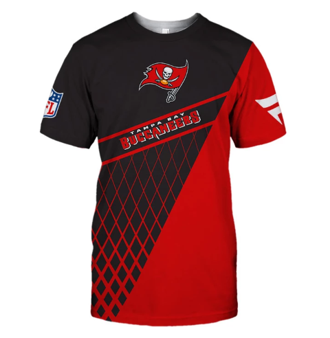 Tampa Bay Buccaneers Top Logo 3D T-Shirt