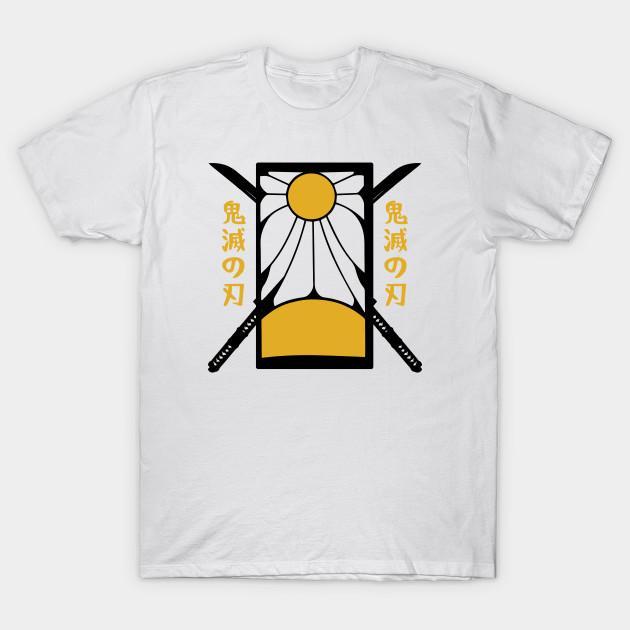 Tanjiro Earing - Demon Slayer - Kimetsu No Yaiba T-Shirt V2