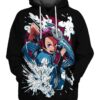 Tanjiro Kamado - Demon Slayer - Kimetsu No Yaiba 3D Pullover Hoodie V5