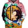 Tanjiro Kamado - Demon Slayer - Kimetsu No Yaiba 3D Pullover Hoodie V6