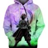 Tanjiro Kamado - Demon Slayer - Kimetsu No Yaiba 3D Pullover Hoodie V8