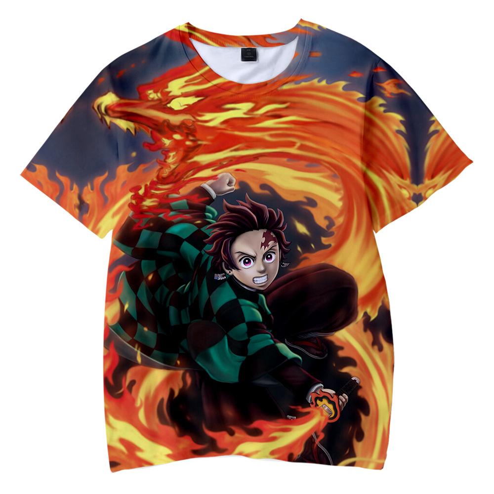 Tanjiro Kamado - Demon Slayer - Kimetsu No Yaiba 3D T-Shirt V10