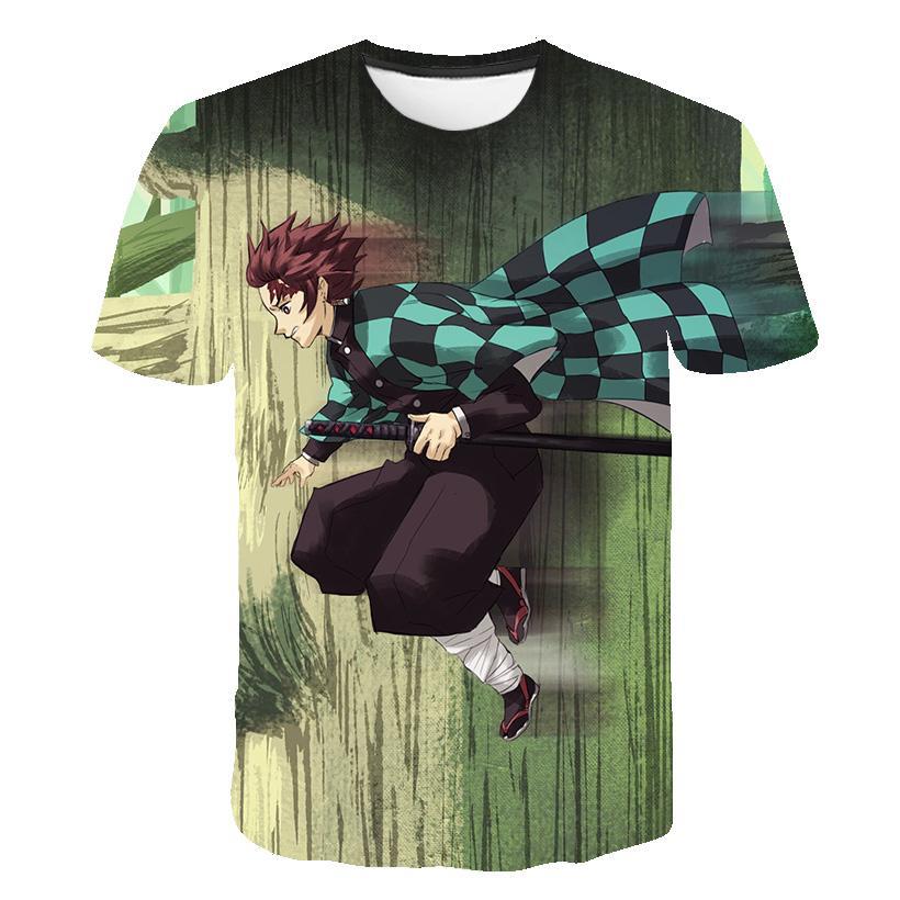 Tanjiro Kamado - Demon Slayer - Kimetsu No Yaiba 3D T-Shirt V13