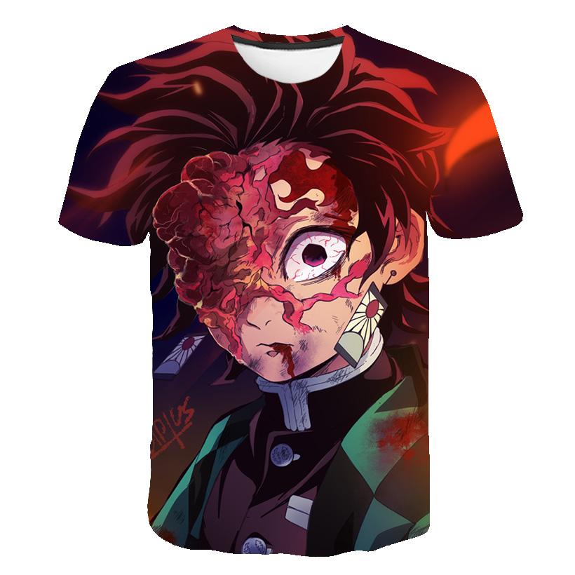 Tanjiro Kamado - Demon Slayer - Kimetsu No Yaiba 3D T-Shirt V15