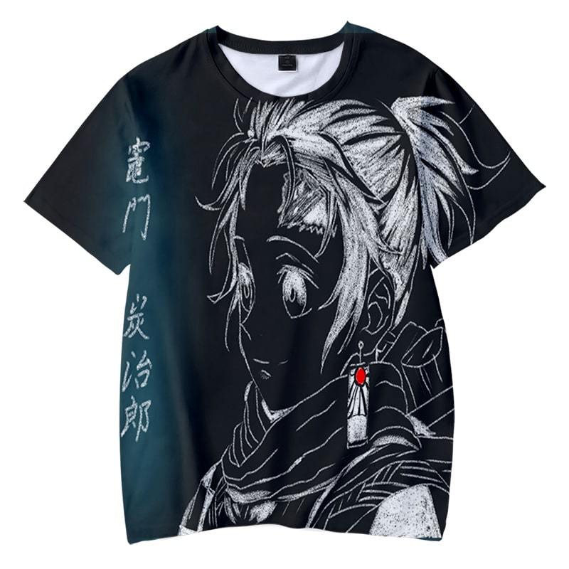 Tanjiro Kamado - Demon Slayer - Kimetsu No Yaiba 3D T-Shirt V2