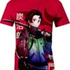 Tanjiro Kamado - Demon Slayer - Kimetsu No Yaiba 3D T-Shirt V20