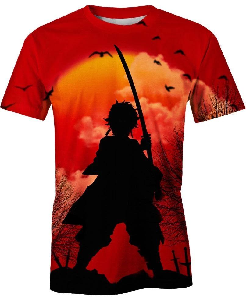 Tanjiro Kamado - Demon Slayer - Kimetsu No Yaiba 3D T-Shirt V21