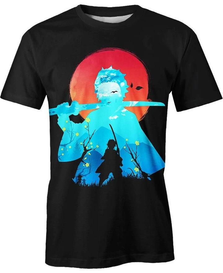 Tanjiro Kamado - Demon Slayer - Kimetsu No Yaiba 3D T-Shirt V24
