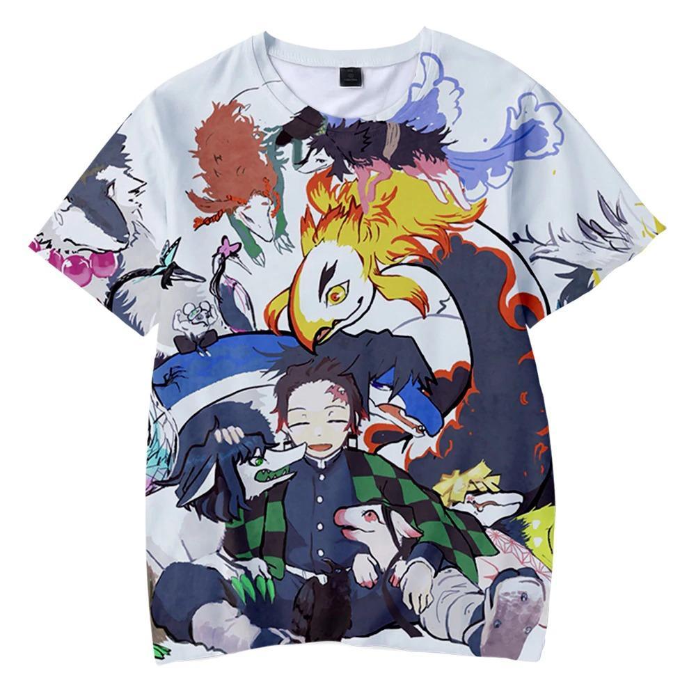 Tanjiro Kamado - Demon Slayer - Kimetsu No Yaiba 3D T-Shirt V7