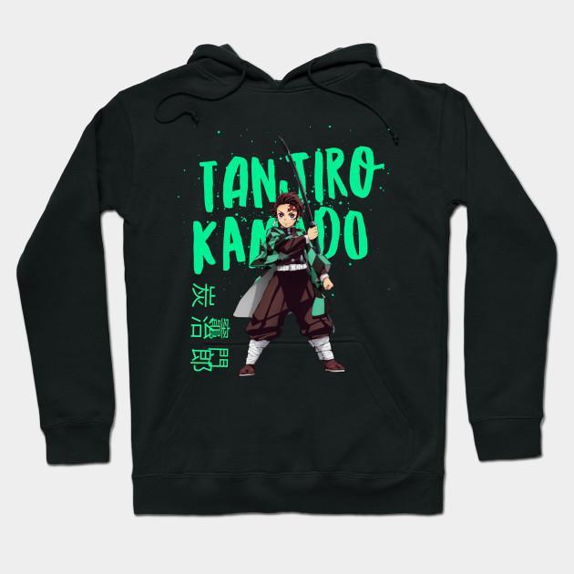 Tanjiro Kamado - Demon Slayer - Kimetsu No Yaiba Pullover Hoodie Sweatshirt V10