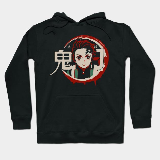 Tanjiro Kamado - Demon Slayer - Kimetsu No Yaiba Pullover Hoodie Sweatshirt V15