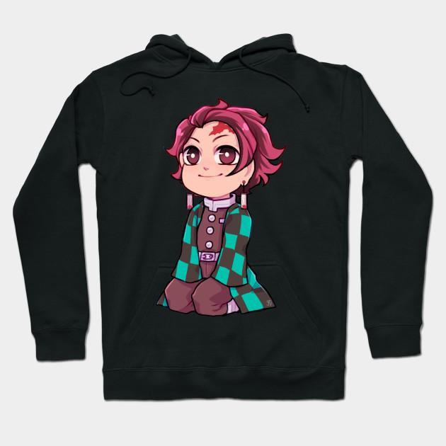 Tanjiro Kamado - Demon Slayer - Kimetsu No Yaiba Pullover Hoodie Sweatshirt V17