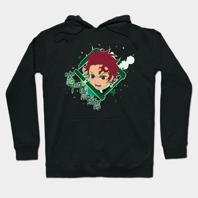 Tanjiro Kamado - Demon Slayer - Kimetsu No Yaiba Pullover Hoodie Sweatshirt V19