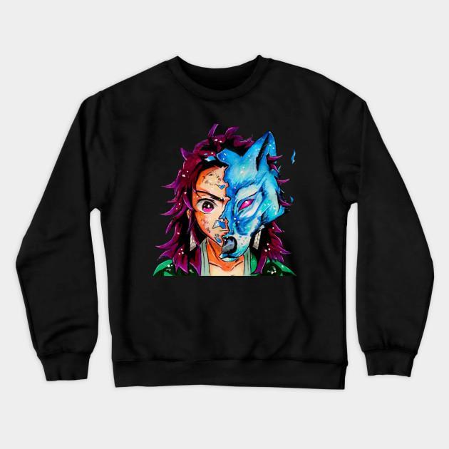 Tanjiro Kamado - Demon Slayer - Kimetsu No Yaiba Pullover Hoodie Sweatshirt V2 - Image 2