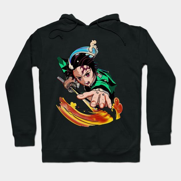 Tanjiro Kamado - Demon Slayer - Kimetsu No Yaiba Pullover Hoodie Sweatshirt V20