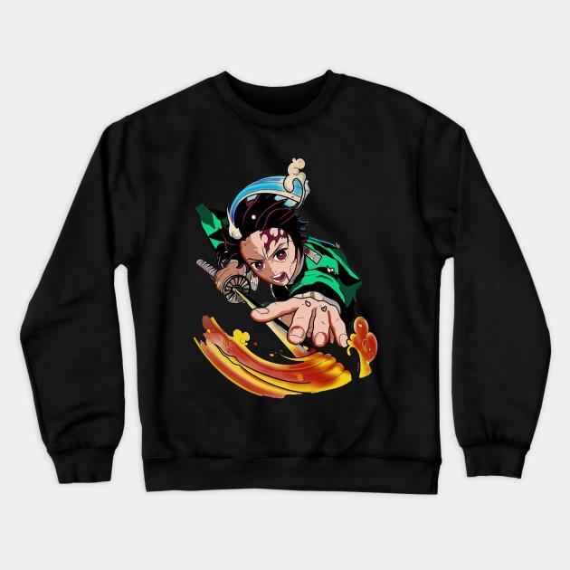 Tanjiro Kamado - Demon Slayer - Kimetsu No Yaiba Pullover Hoodie Sweatshirt V20 - Image 2