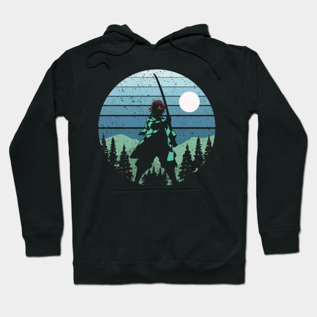 Tanjiro Kamado - Demon Slayer - Kimetsu No Yaiba Pullover Hoodie Sweatshirt V22