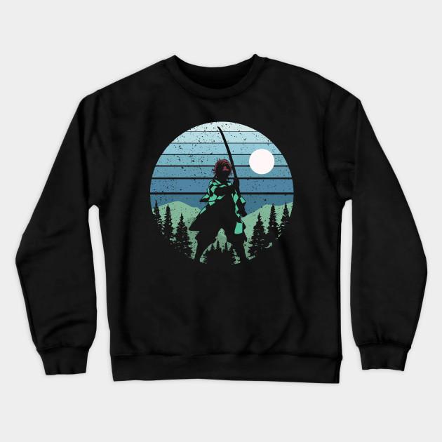 Tanjiro Kamado - Demon Slayer - Kimetsu No Yaiba Pullover Hoodie Sweatshirt V22 - Image 2