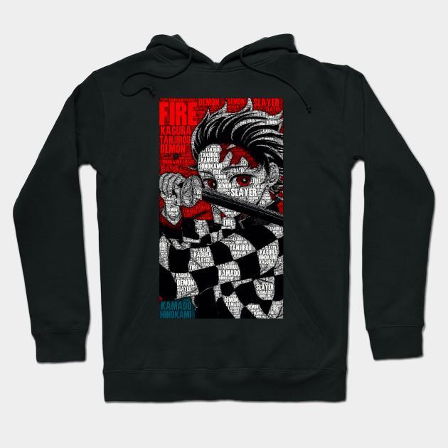 Tanjiro Kamado - Demon Slayer - Kimetsu No Yaiba Pullover Hoodie Sweatshirt V23