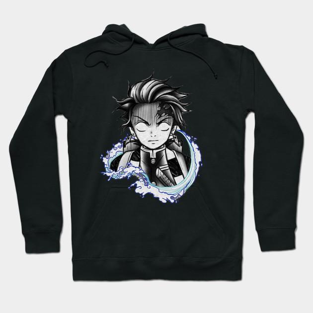 Tanjiro Kamado - Demon Slayer - Kimetsu No Yaiba Pullover Hoodie Sweatshirt V25
