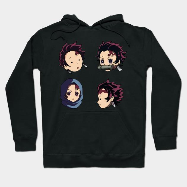 Tanjiro Kamado - Demon Slayer - Kimetsu No Yaiba Pullover Hoodie Sweatshirt V26