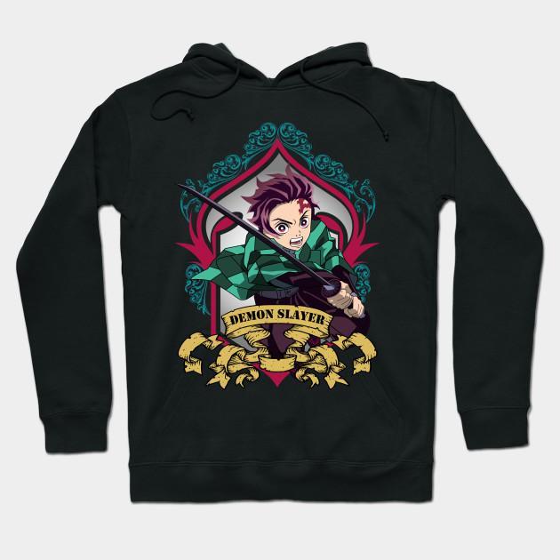 Tanjiro Kamado - Demon Slayer - Kimetsu No Yaiba Pullover Hoodie Sweatshirt V29