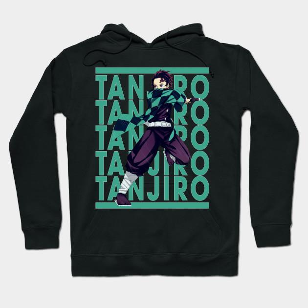 Tanjiro Kamado - Demon Slayer - Kimetsu No Yaiba Pullover Hoodie Sweatshirt V3