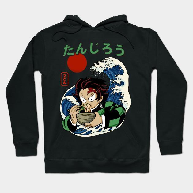 Tanjiro Kamado - Demon Slayer - Kimetsu No Yaiba Pullover Hoodie Sweatshirt V30