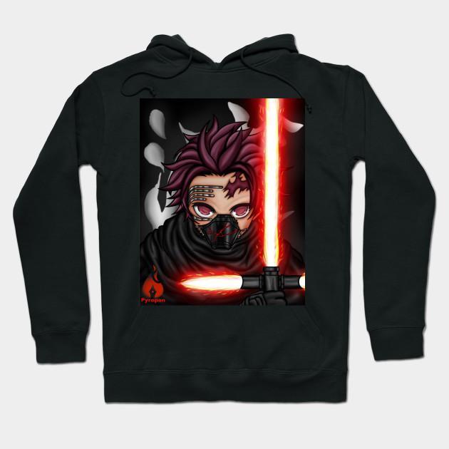 Tanjiro Kamado - Demon Slayer - Kimetsu No Yaiba Pullover Hoodie Sweatshirt V34