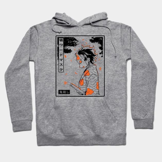 Tanjiro Kamado - Demon Slayer - Kimetsu No Yaiba Pullover Hoodie Sweatshirt V37