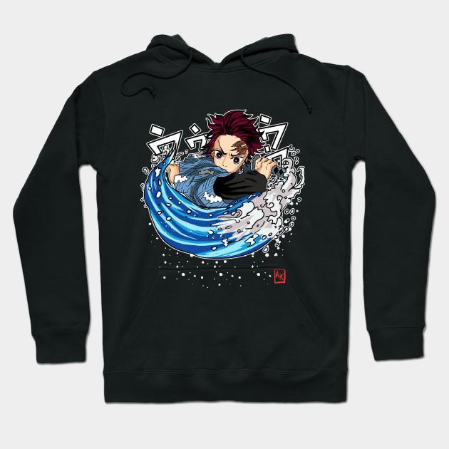 Tanjiro Kamado - Demon Slayer - Kimetsu No Yaiba Pullover Hoodie Sweatshirt V41